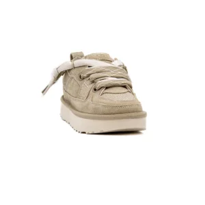 Sapatilha UGG W Lo Lowmel Bege vista frontal