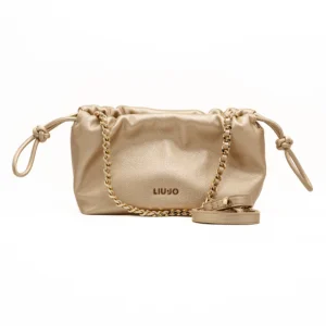 Mala Liu Jo AF5132 Dourado vista frontal