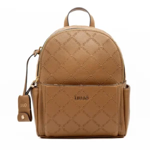Mochila Liu Jo AF5196 Camel vista frontal