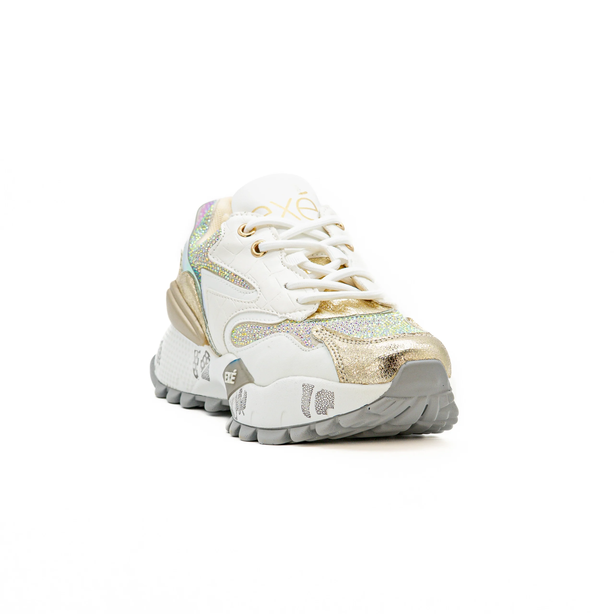 Sapatilha Exé D190608-17 Branco vista frontal