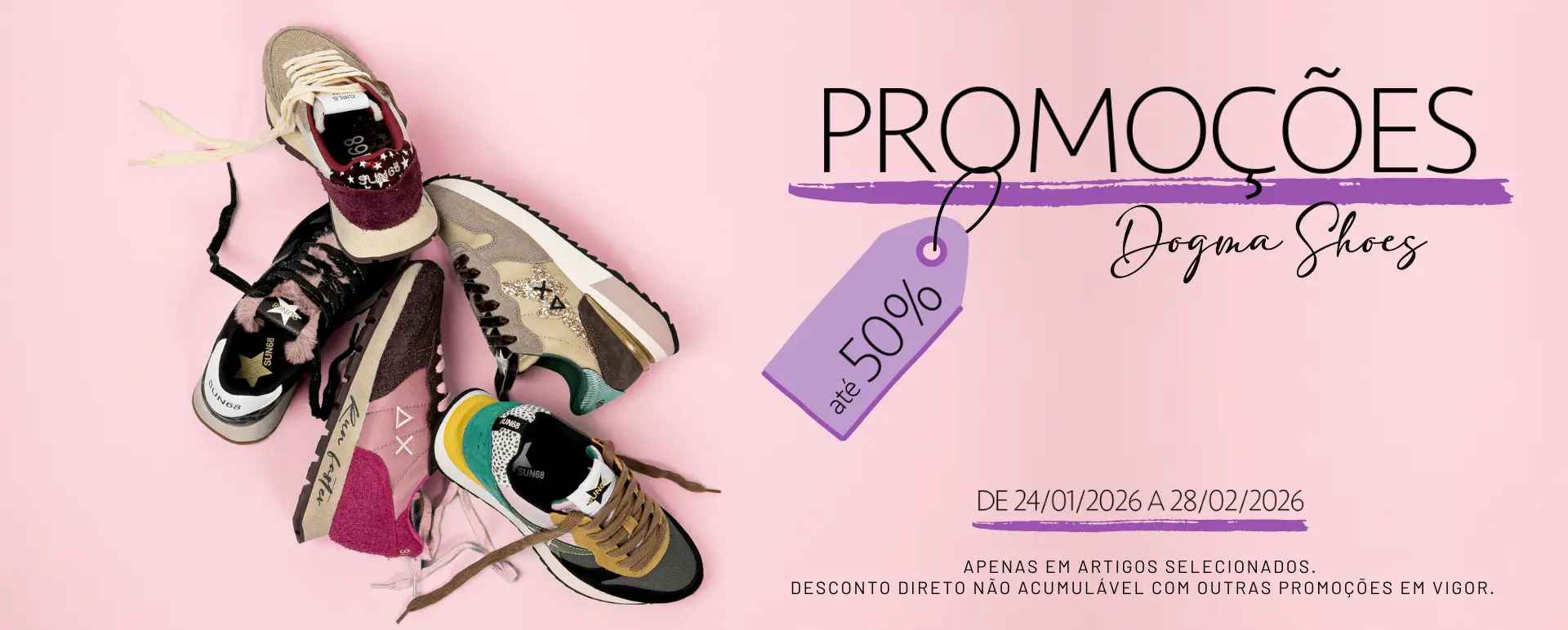 Promoções até 50%