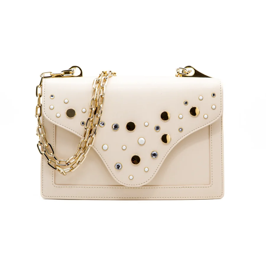 Mala Tosca Blu SS2610B003 em Bege vista frontal