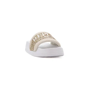 Chinelo Replay New Lotty Mix Dourado vista frontal