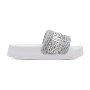 Chinelo Replay New Lotty Mix Prateado vista lateral