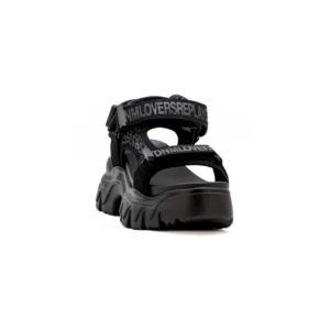 Sandália Replay Juyce High Bright Preto vista frontal