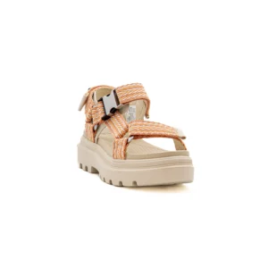 Sandália Palladium Pallacruise Strap Bege vista frontal