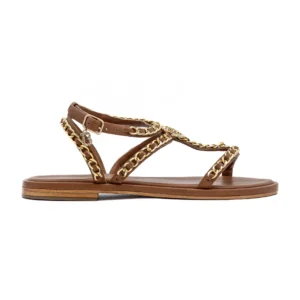 Sandália Tosca Blu SS6223S231 Camel vista lateral