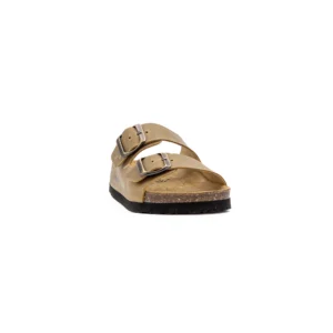 Chinelo Cubanas Amalia 100 Bege vista frontal