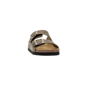 Chinelo Cubanas Amalia 100 Cinzento vista frontal