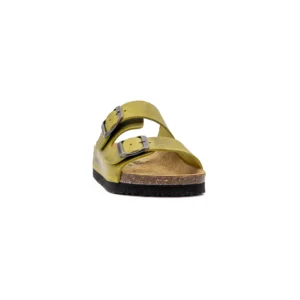 Chinelo Cubanas Amalia 100 Verde vista frontal