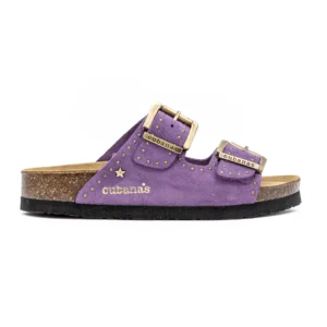 Chinelo Cubanas Amalia 301 Lilás vista lateral