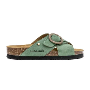 Chinelo Cubanas Carmo 100 Verde