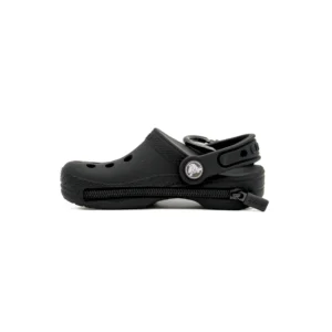 Carteira Crocs Classic Clog Pouch Bag Charm Preto vista lateral