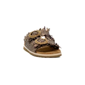 Chinelo ABF-97 2302 Welt Castanho vista frontal