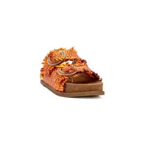 Chinelo ABF-97 2428 Heel Laranja vista frontal