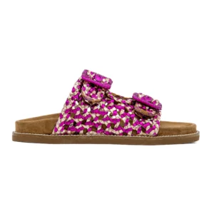 Chinelo ABF-97 3950K Fusby Fucsia vista lateral