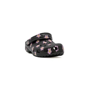 Chinelo Crocs Classic Flower Clog vista frontal