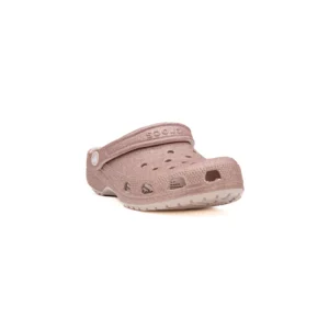 Chinelo Crocs Classic Glitter Clog vista frontal