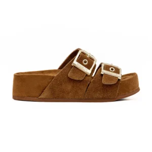 Chinelo Colors of California HC_DUNE02 Camel vista lateral