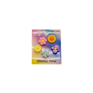 Pack Pins Crocs Flores