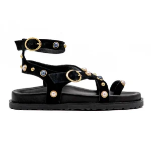 Sandália ABF-97 Bali 300 Preto vista lateral
