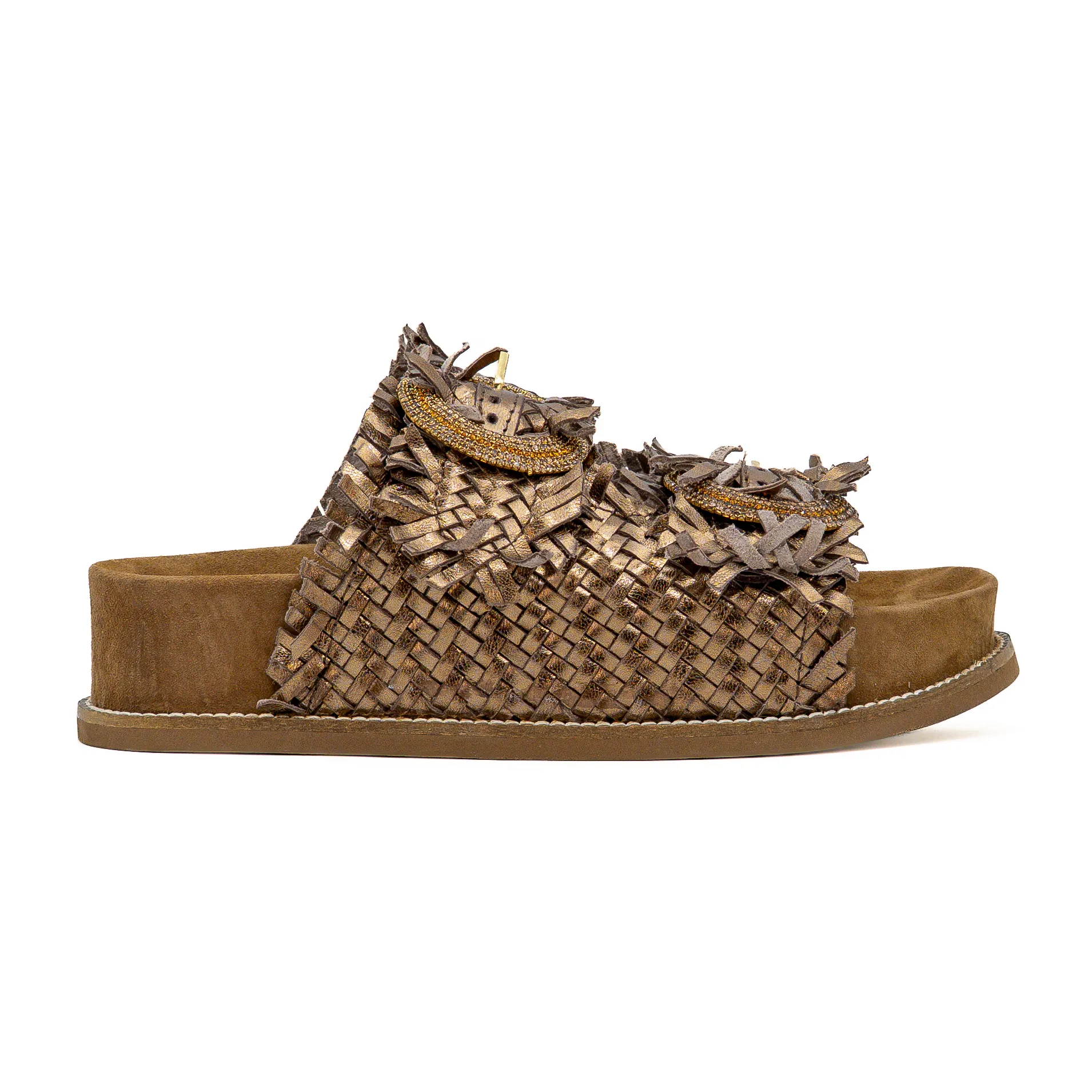 Chinelo ABF-97 2428 Heel Bronze