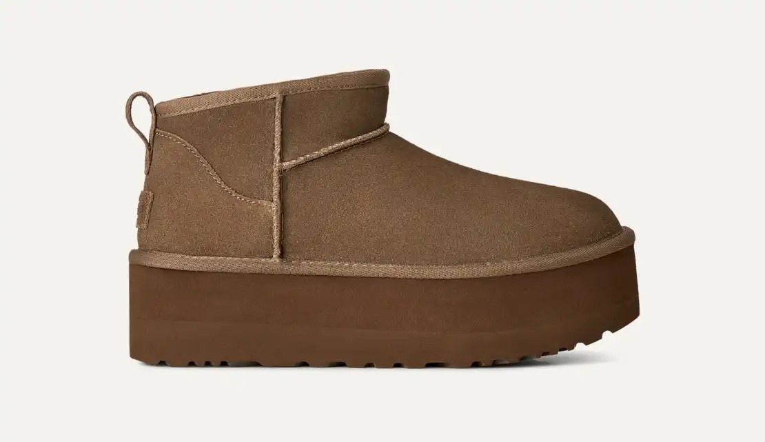 Bota UGG W Classic Ultra Mini Platform Bronze