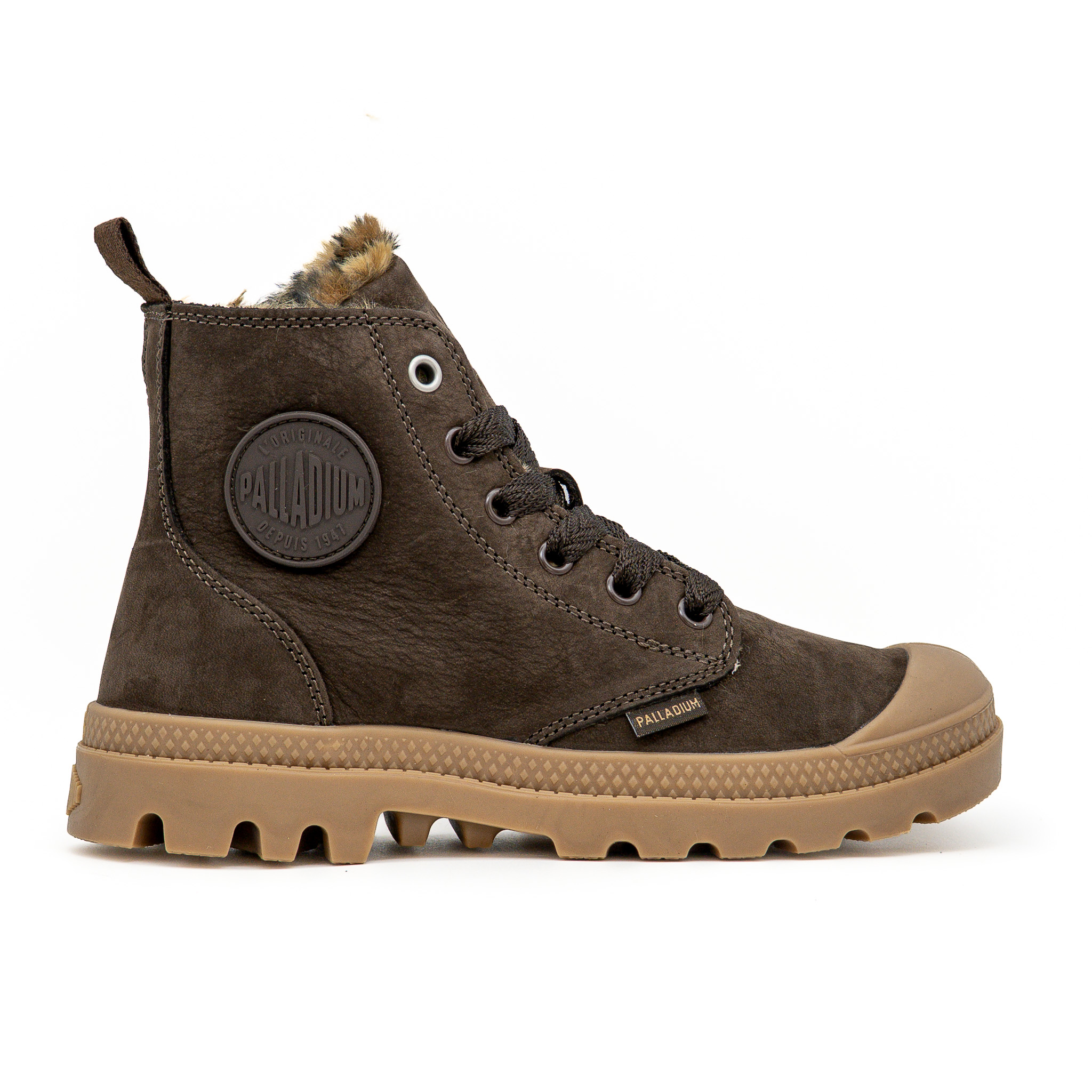 Bota Palladium Pampa Hi Zip WL Wild Castanho