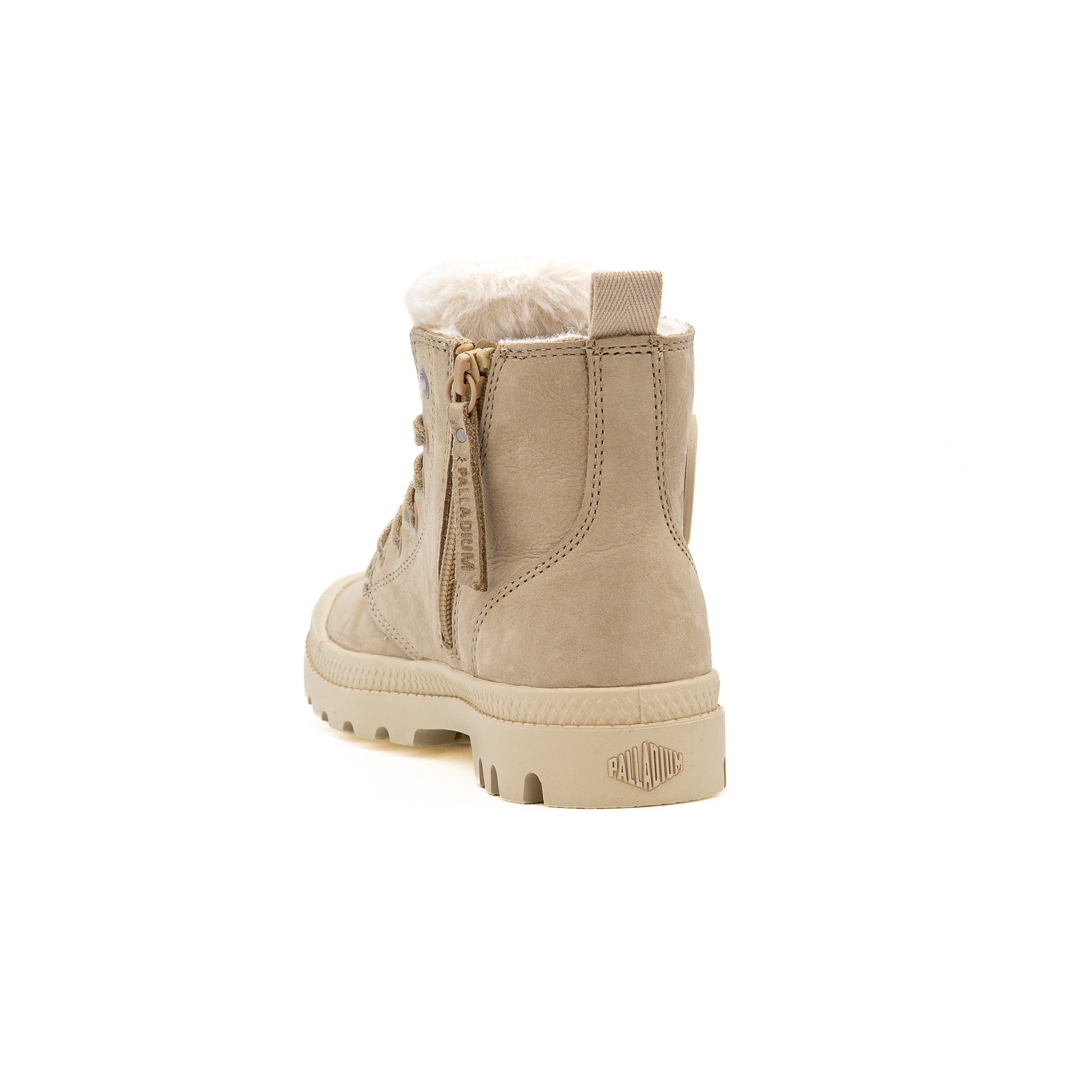 Bota Palladium Pampa Hi Zip WL Bege - Image 3