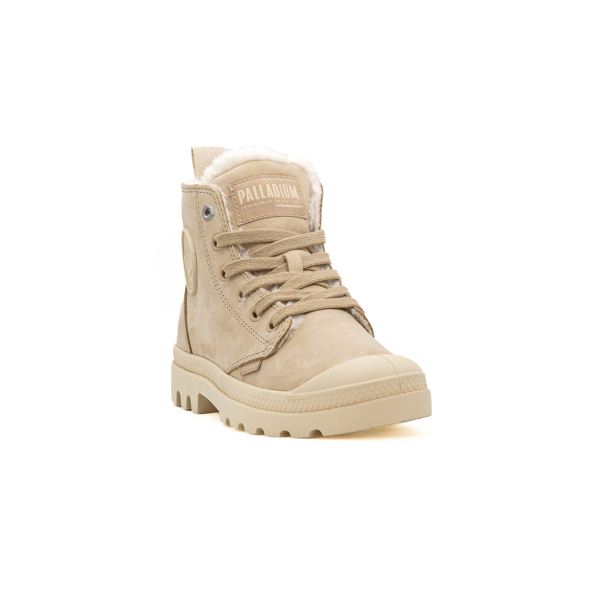 Bota Palladium Pampa Hi Zip WL Bege - Image 2