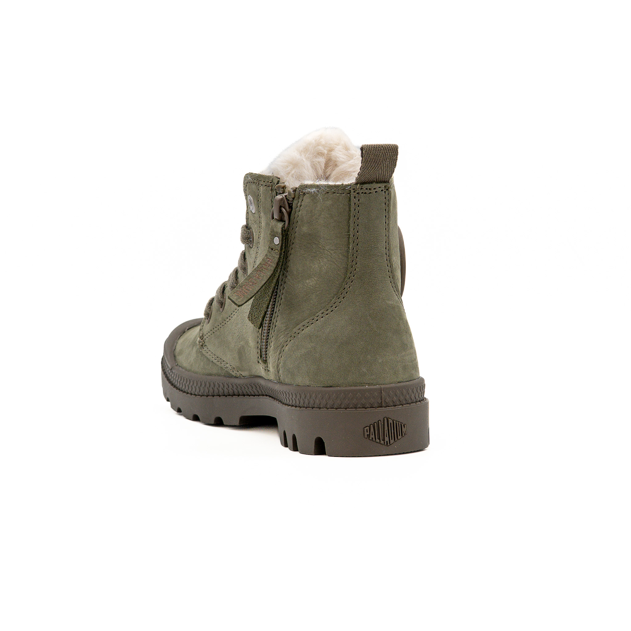 Bota Palladium Pampa Hi Zip WL Verde - Image 3