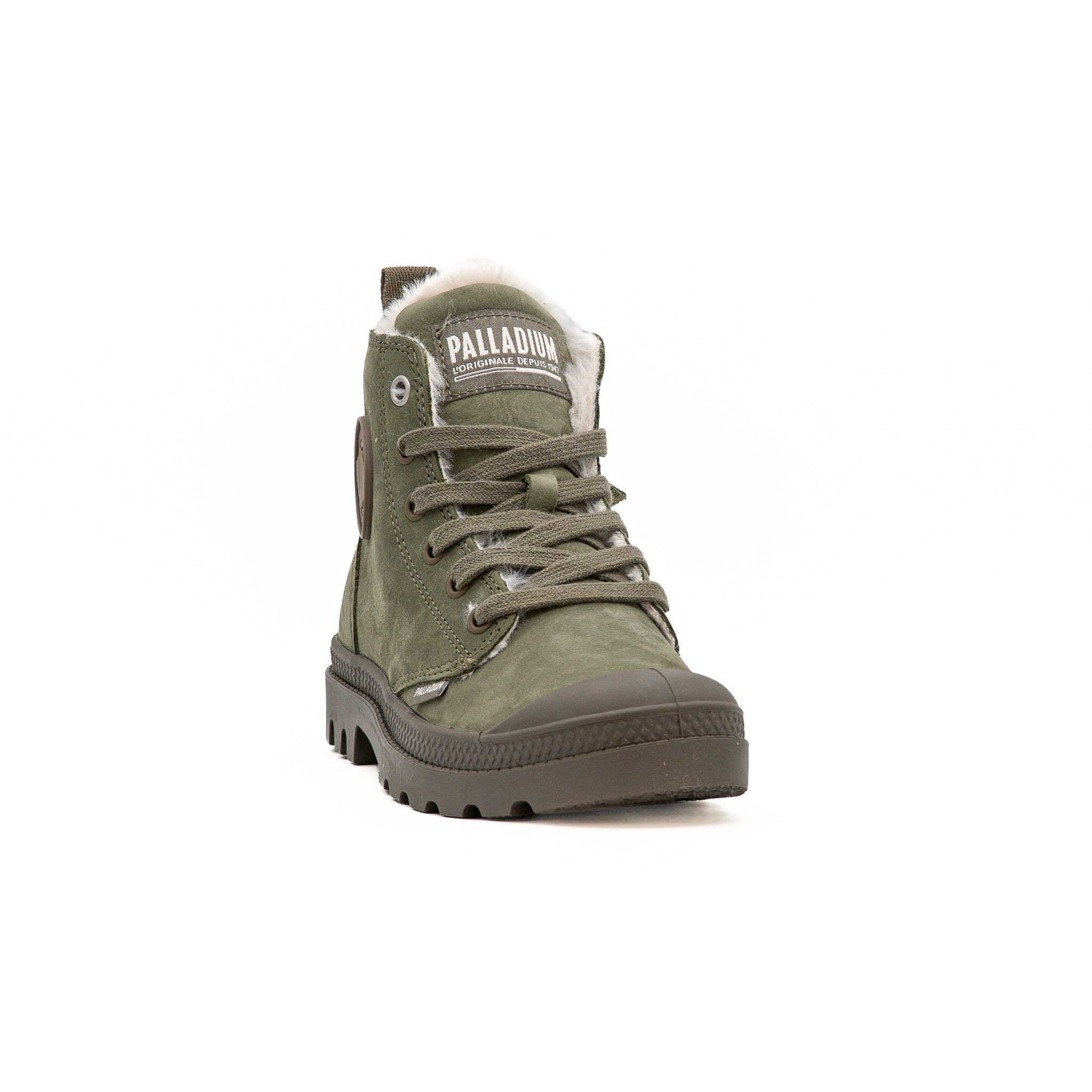Bota Palladium Pampa Hi Zip WL Verde - Image 2