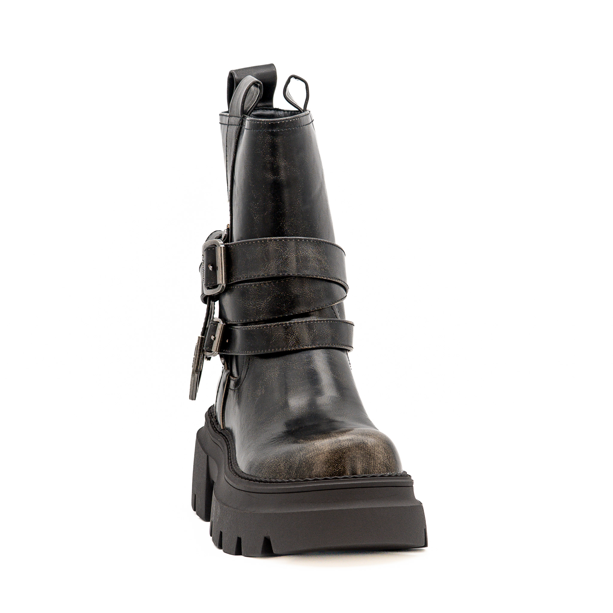 Bota Buffalo Mave Biker Belt Mid - Image 2