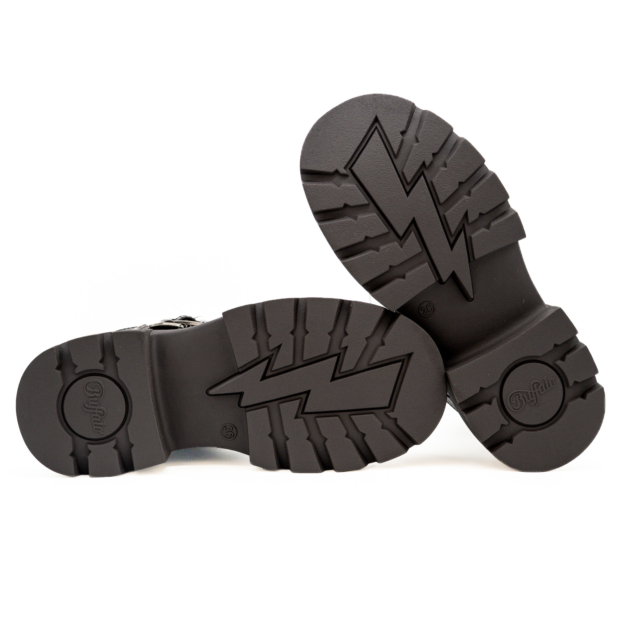 Bota Buffalo Mave Biker Belt Mid - Image 5